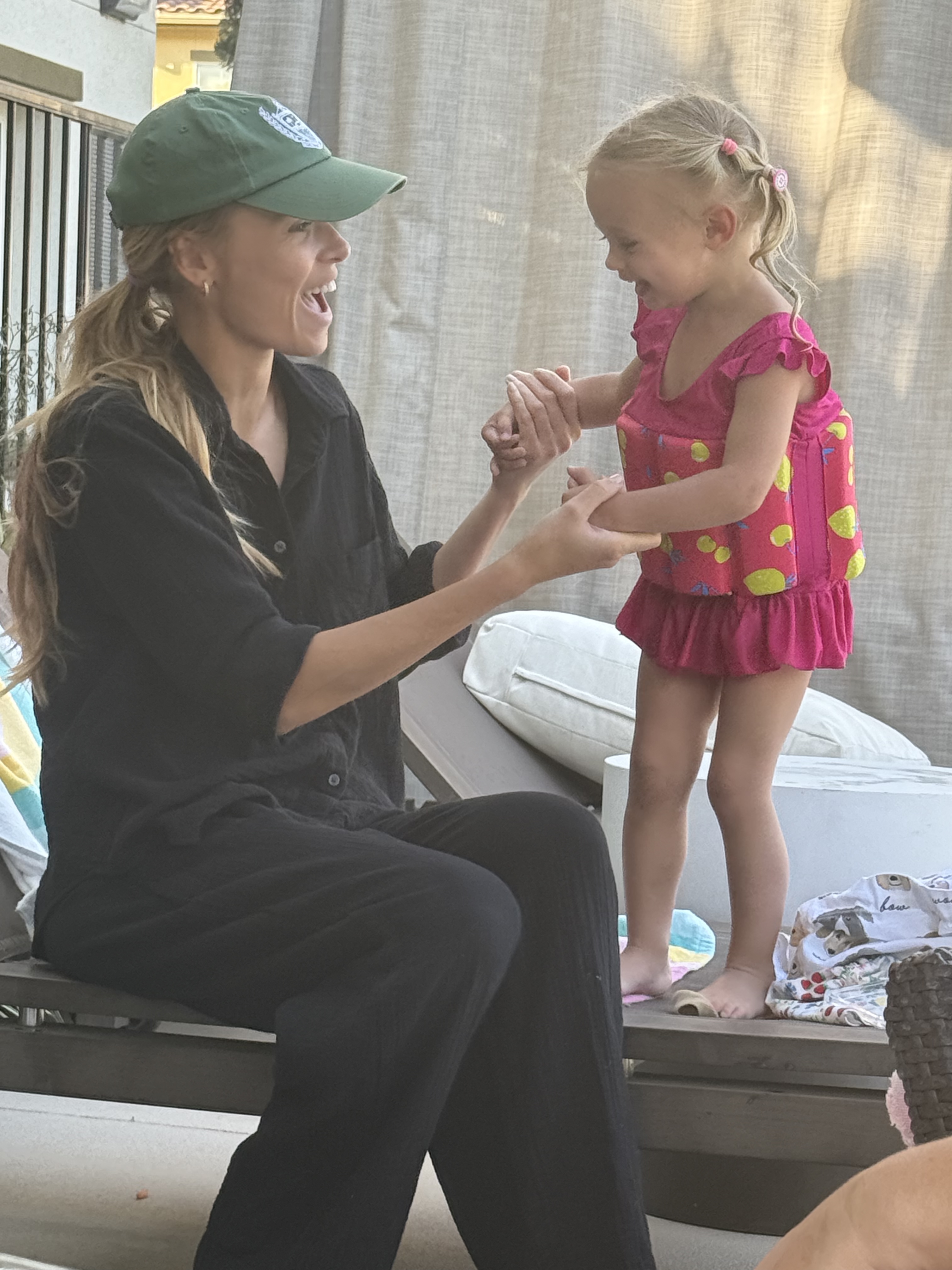 Daria mentoring aspiring models